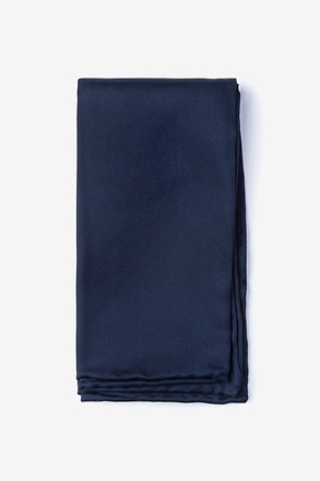 Navy Blue Pocket Square