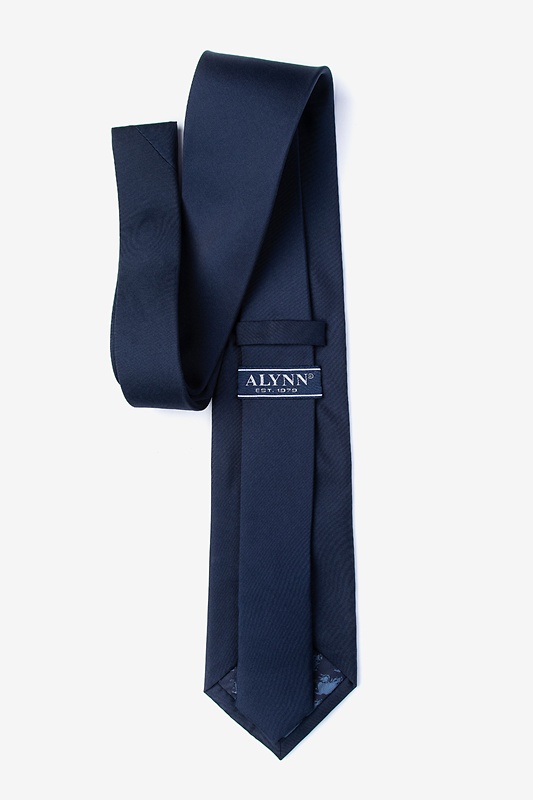 Navy Blue Silk Navy Blue Tie | Ties.com