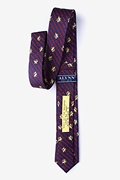 Non Illegitimi Carborundum Navy Blue Skinny Tie Photo (1)