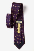 Non Illegitimi Carborundum Navy Blue Tie Photo (1)