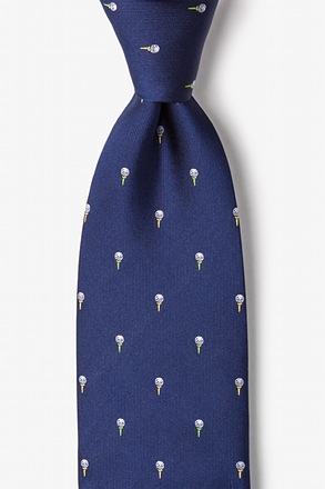 _Oh, the Possibili-tees Navy Blue Tie_