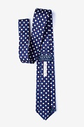 Par-Tee Time Navy Blue Extra Long Tie Photo (1)