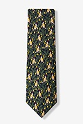 Partridge In A Pear Tree Navy Blue Tie Photo (1)