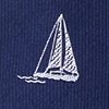 Navy Blue Silk Pier Pressure Tie