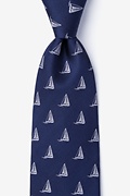 Pier Pressure Navy Blue Tie Photo (0)