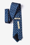 Piggy Went to Market Navy Blue Tie Photo (1)