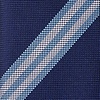 Navy Blue Silk Pioneer Skinny Tie