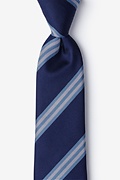 PIONEER Navy Blue Tie Photo (0)