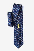 Pony Up Navy Blue Tie Photo (1)