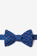 Propellers Navy Blue Self-Tie Bow Tie Photo (0)