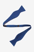 Propellers Navy Blue Self-Tie Bow Tie Photo (1)