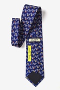 Road Race Navy Blue Tie Photo (1)