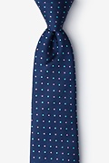 Rocas Atoll Navy Blue Tie Photo (0)