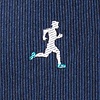 Navy Blue Silk Runner's High Tie