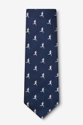 Runner's High Navy Blue Tie Photo (1)