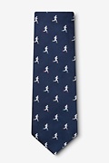 Runner's High Navy Blue Tie Photo (1)