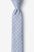 Rupat Navy Blue Skinny Tie Photo (0)