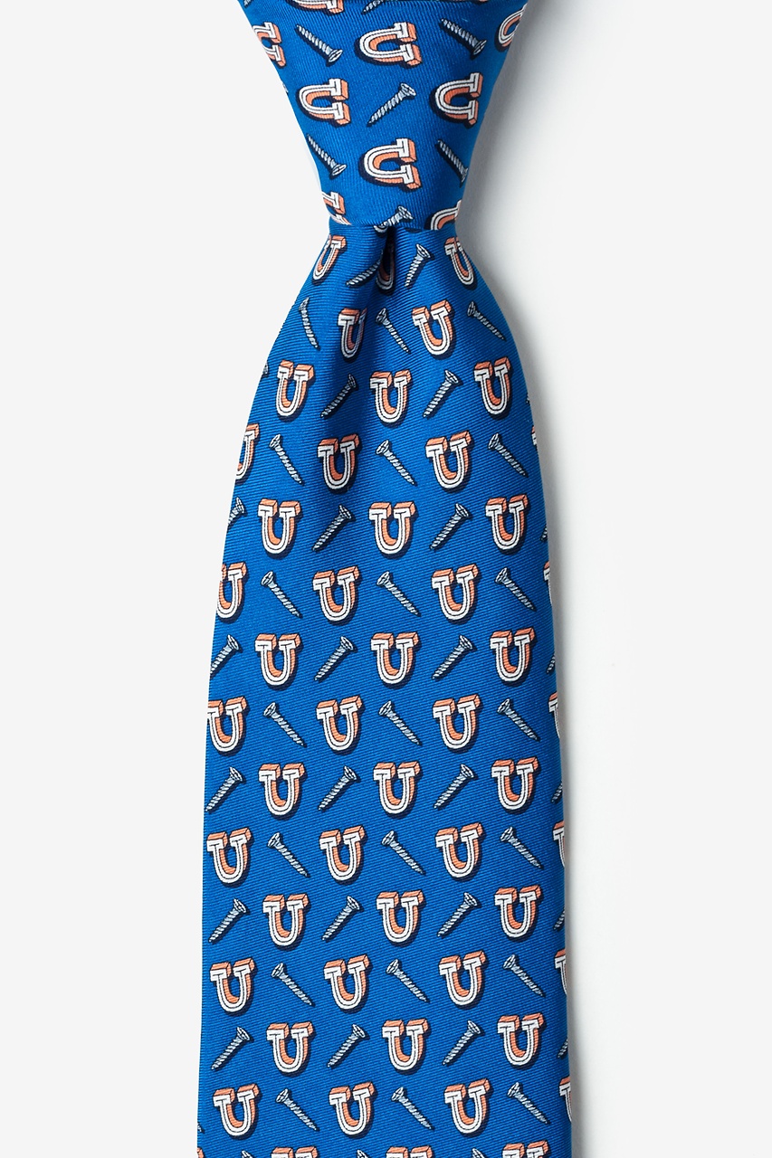 Navy silk tie  Tailor Store®