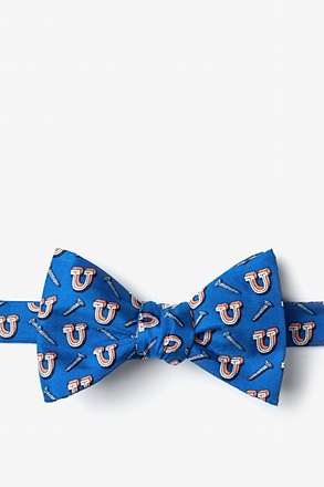 _Screw U Navy Blue Self-Tie Bow Tie_