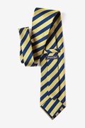 Navy Blue Silk Scuola Extra Long Tie | Ties.com