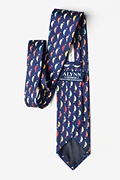 Seas the Day Navy Blue Tie Photo (1)