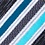 Navy Blue Silk Shannon Skinny Tie