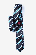 Shannon Navy Blue Skinny Tie Photo (1)