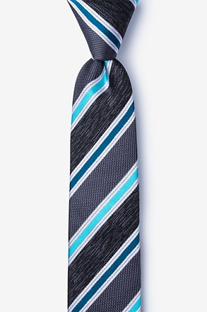 Shannon Navy Blue Skinny Tie