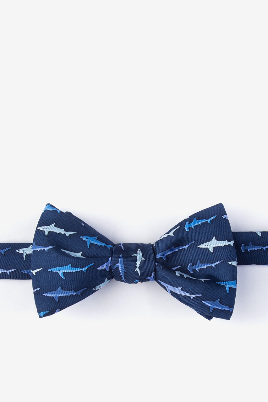 Shark Print Bow Tie | Ocean Animal Aquatic Sea Life Bow Tie | Ties.com