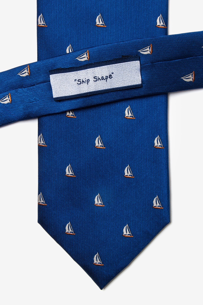 Shipshape Navy Blue Tie Photo (2)