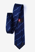 Smoky Navy Blue Tie Photo (1)