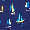 Navy Blue Silk Smooth Sailing