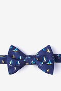 Navy Blue Silk Smooth Sailing