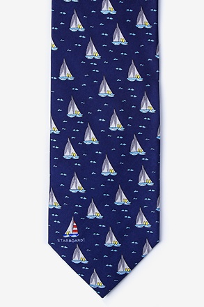 _Starboard Navy Blue Tie_