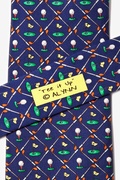 Tee it Up Navy Blue Tie Photo (2)