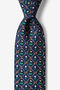 Tee it Up Navy Blue Tie Photo (0)