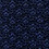Navy Blue Silk Textured Solid Knit Skinny Tie