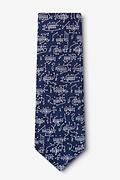 The Art of the Game Navy Blue Extra Long Tie Photo (1)