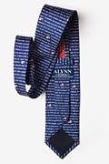 The Pledge of Allegiance Navy Blue Tie Photo (2)