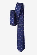 The Spin Cycle Navy Blue Skinny Tie Photo (1)