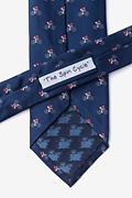 The Spin Cycle Navy Blue Tie Photo (2)