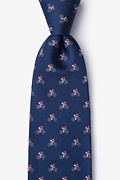 The Spin Cycle Navy Blue Tie Photo (0)