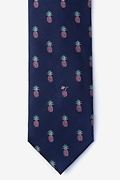 Tropic Like its Hot Navy Blue Tie Photo (0)