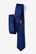 Tully Navy Blue Skinny Tie Photo (1)