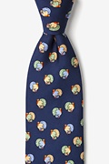 Turkeys Navy Blue Tie Photo (0)