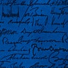 Navy Blue Silk U.S. Presidential Signatures