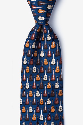 _Unplugged Navy Blue Tie_