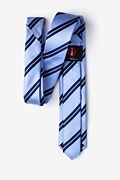 Wales Navy Blue Skinny Tie Photo (1)