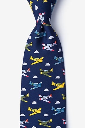 Warbirds Navy Blue Tie