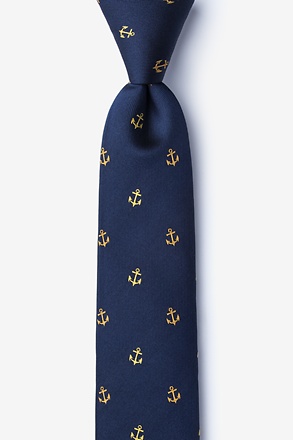 What's the Holdup? Navy Blue Skinny Tie